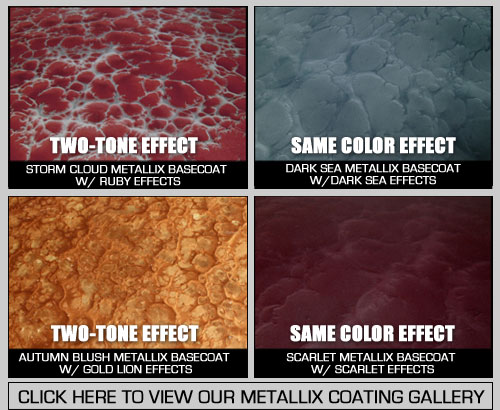 Metallix - Mutiple Color Combination Examples