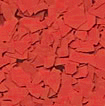 Bright Orange Decorative Color Chips Flakes Item # 124 for floor coatings